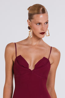 Vestido Mavila - Cabernet