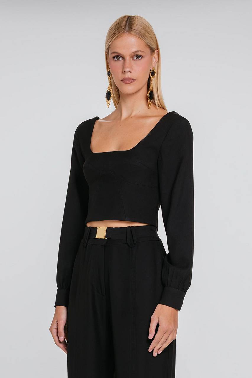Blusa Beatrice - Preto