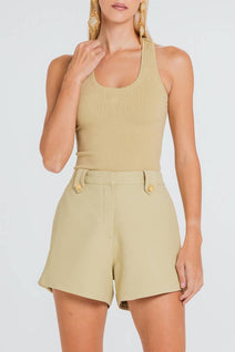 Short Pietra - Sepia