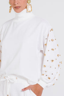 Moletom Bruna - Off White
