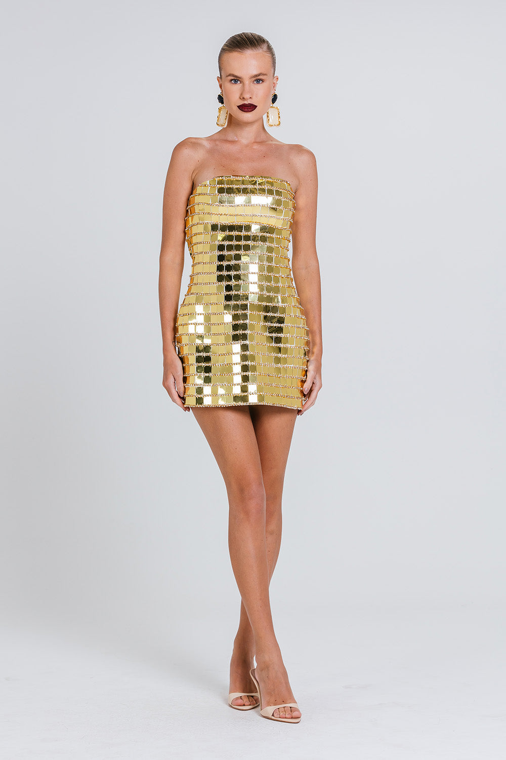 Vestido Alex - Gold