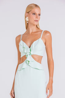 Vestido Aurora - Pistache