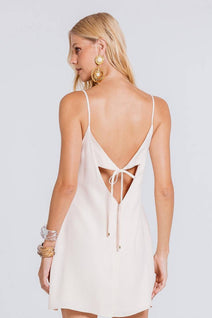 Vestido Dora - Areia
