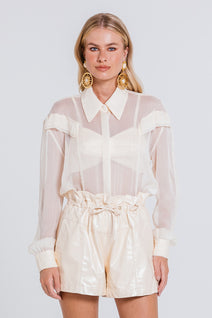 Camisa Paola - Areia