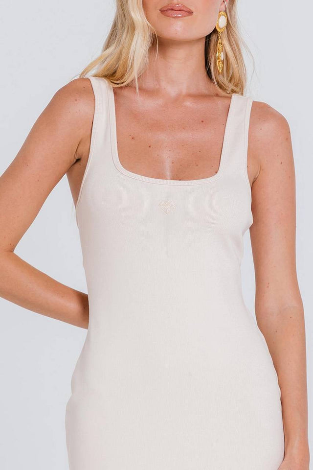 Vestido Evangeline - Areia