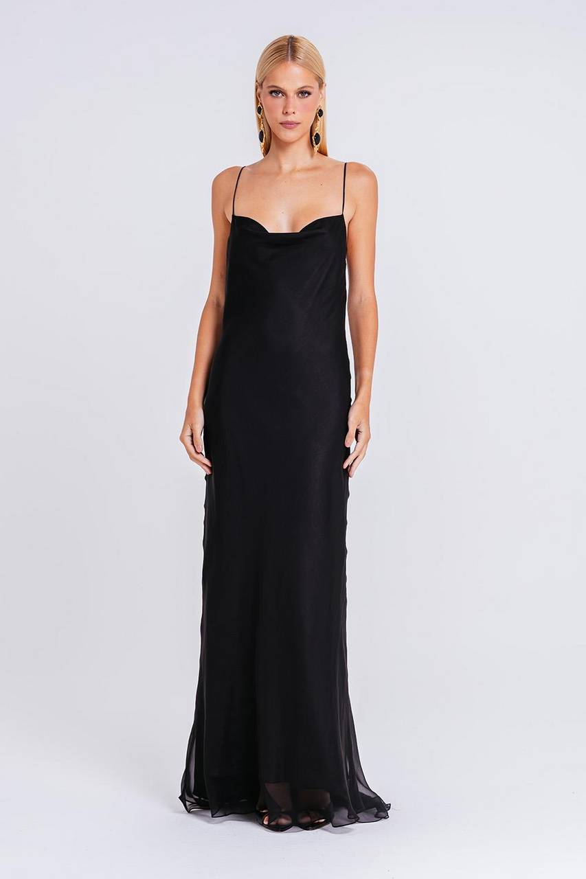 Vestido Nastacia - Preto