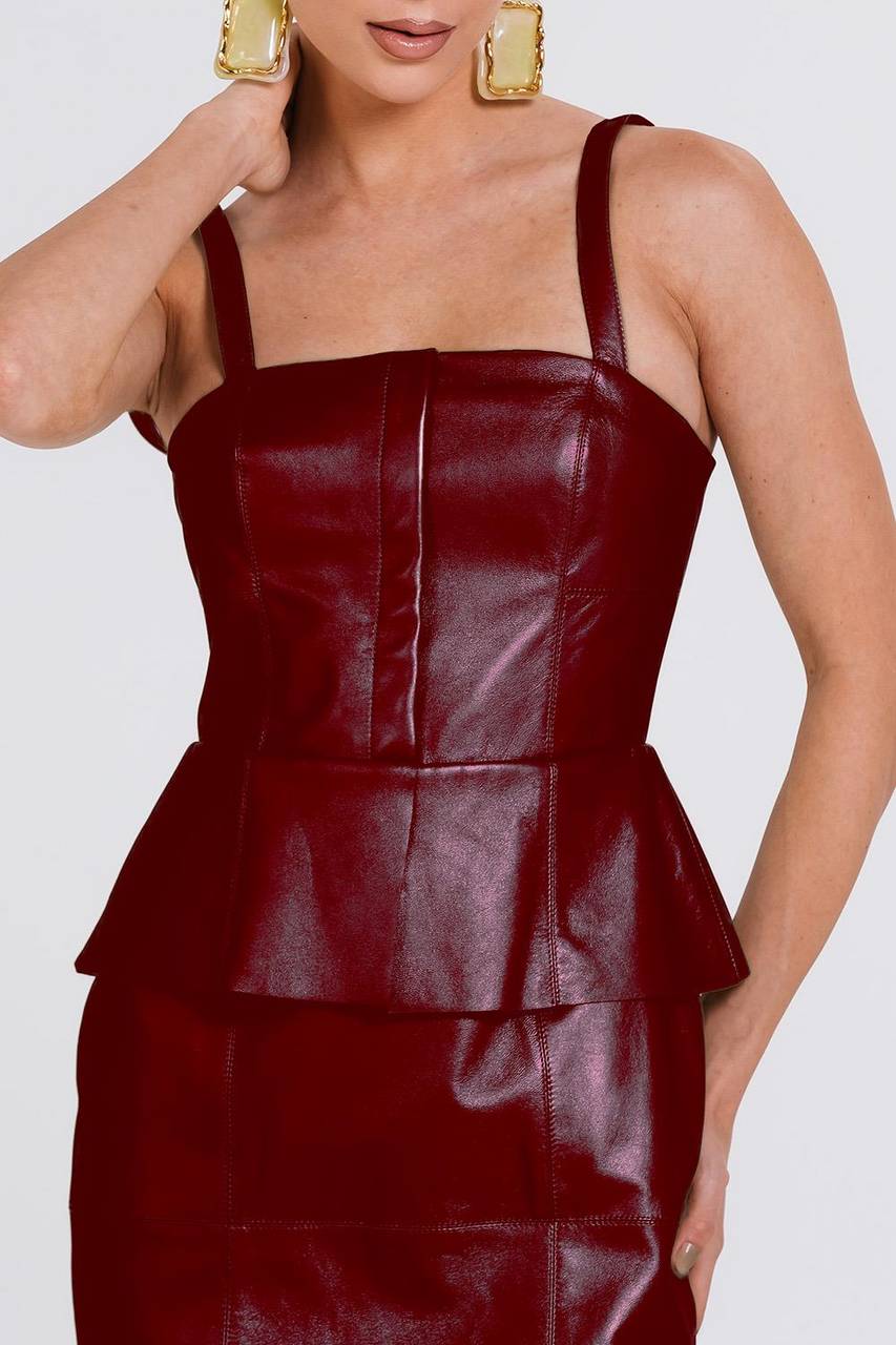 Vestido Rany - Cabernet