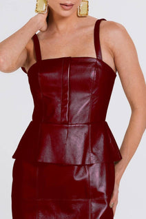 Vestido Rany - Cabernet
