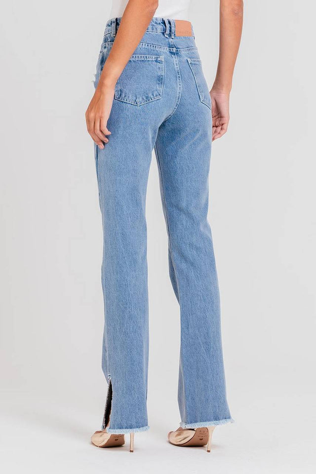 Calça Suzete - Jeans Claro