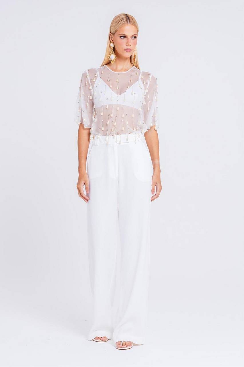 Blusa Lali - Off White