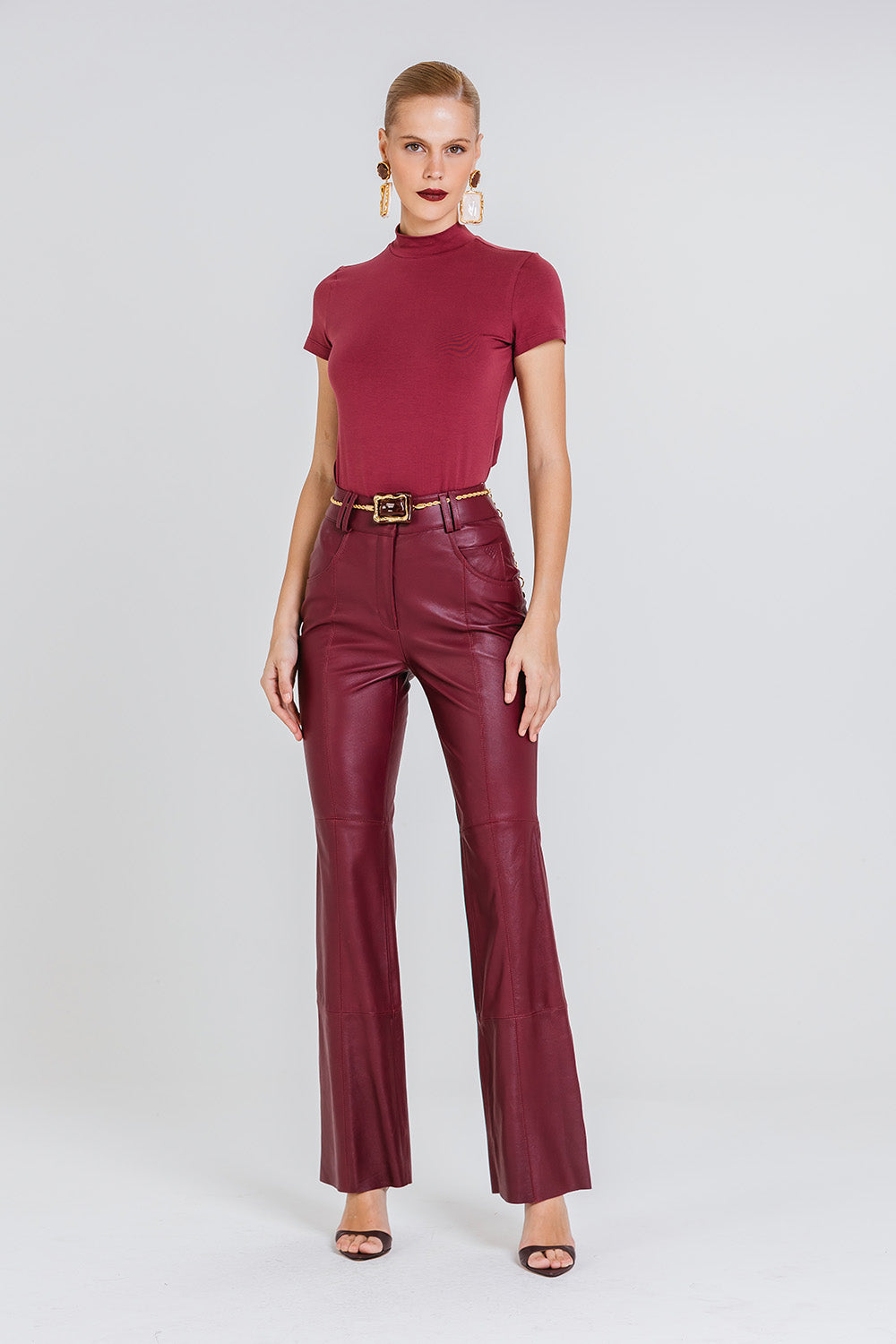 Blusa Vic - Cabernet