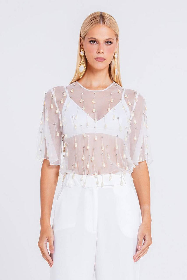 Blusa Lali - Off White