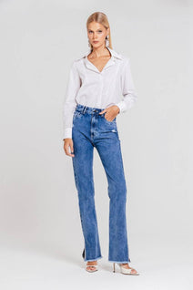 Calça Suzete - Jeans Medio