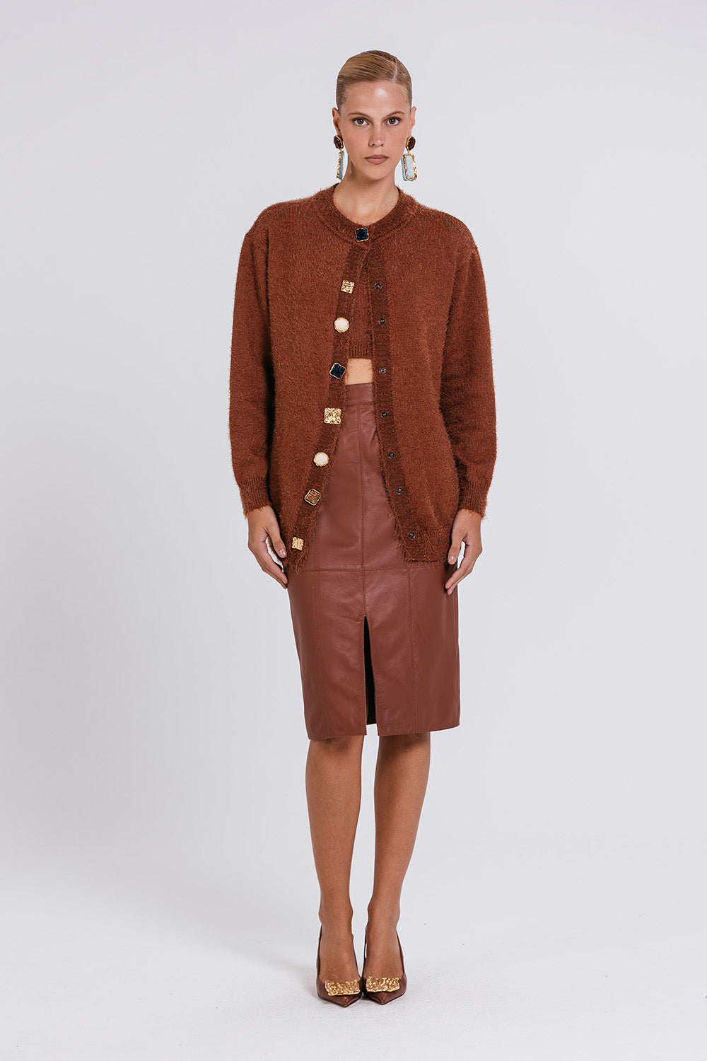 Twin Set Roquete - Chocolate