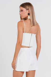Short Saia Cora - Vanilla