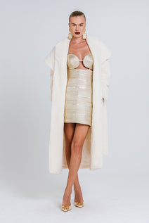 Vestido Divina - Gold