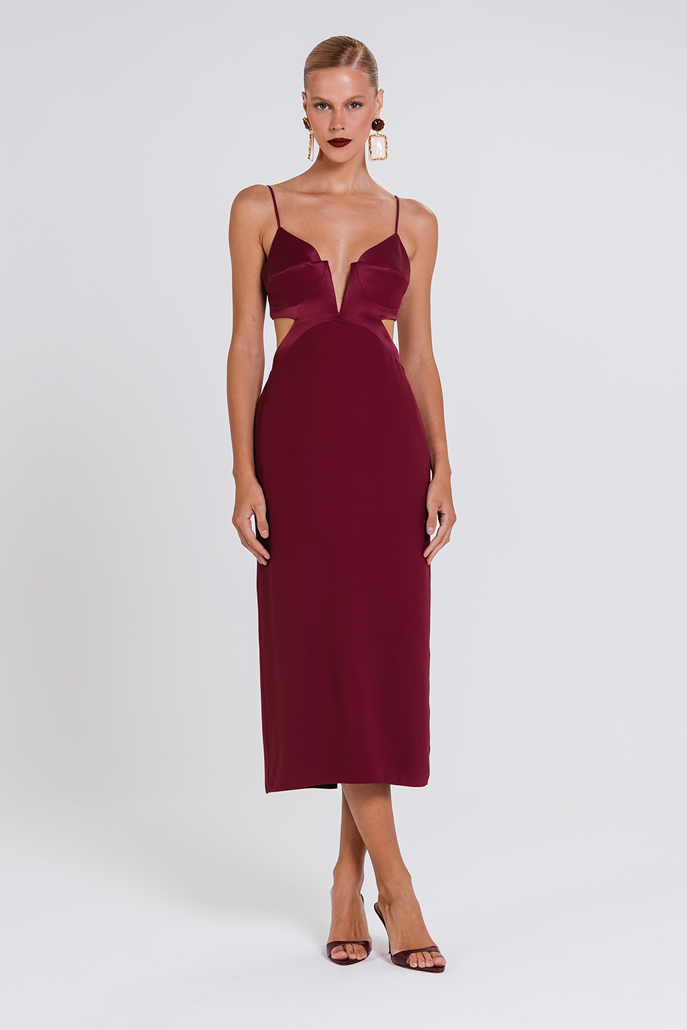 Vestido Meire - Cabernet