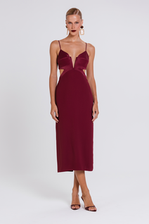 Vestido Meire - Cabernet