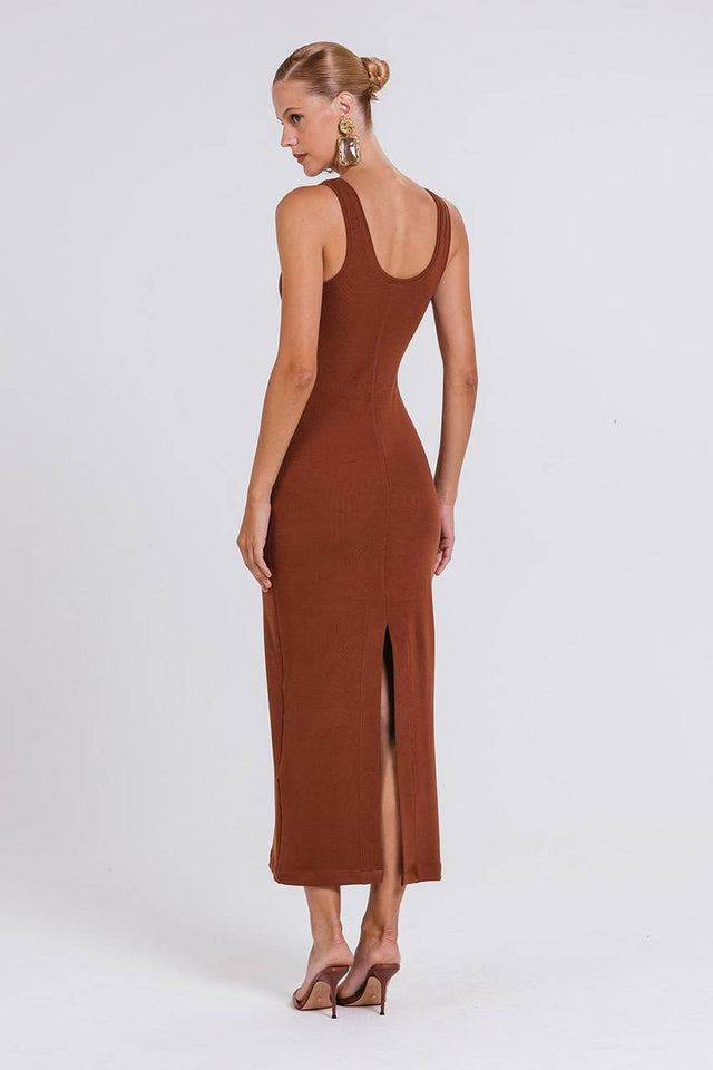 Vestido Canes - Chocolate