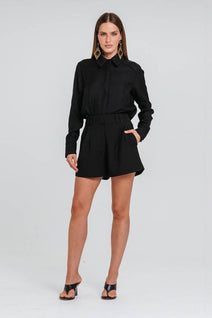 Camisa Delfina - Preto