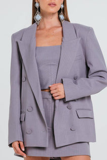 Blazer Greta - Mescla