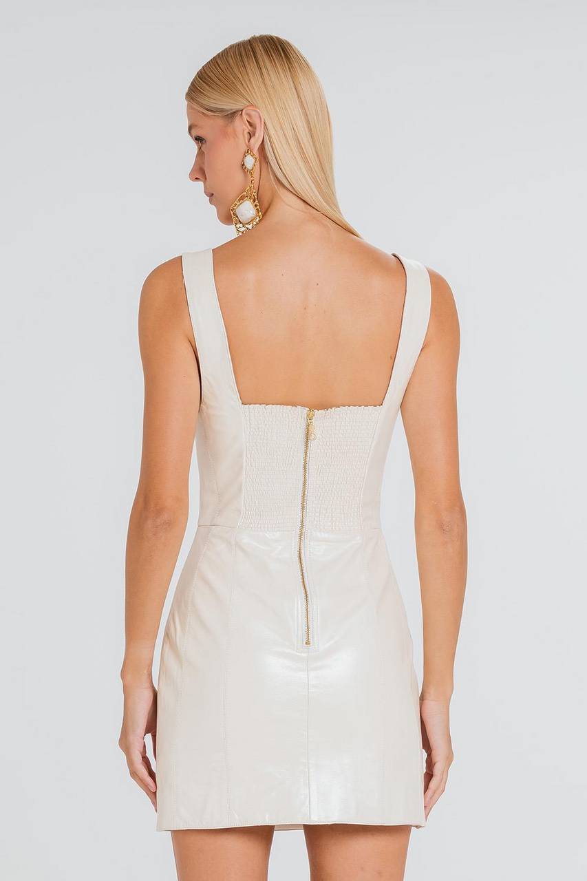 Vestido Domitila - Marfim