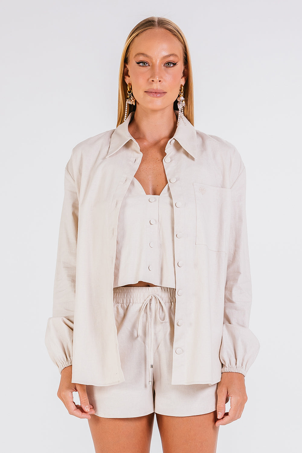 Camisa Clara - Areia