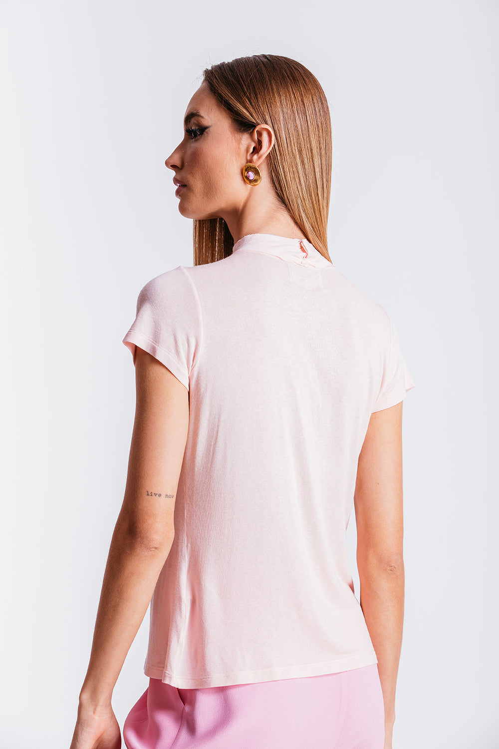 T-shirt Ana - Rosa Pastel