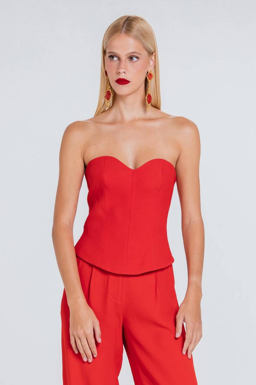 Top Diane - Rouge