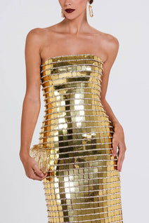 Vestido Sensy - Gold