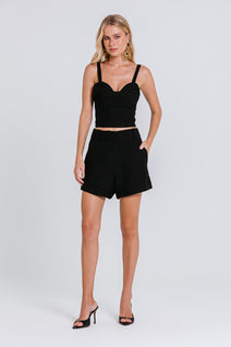 Short Arabella - Preto