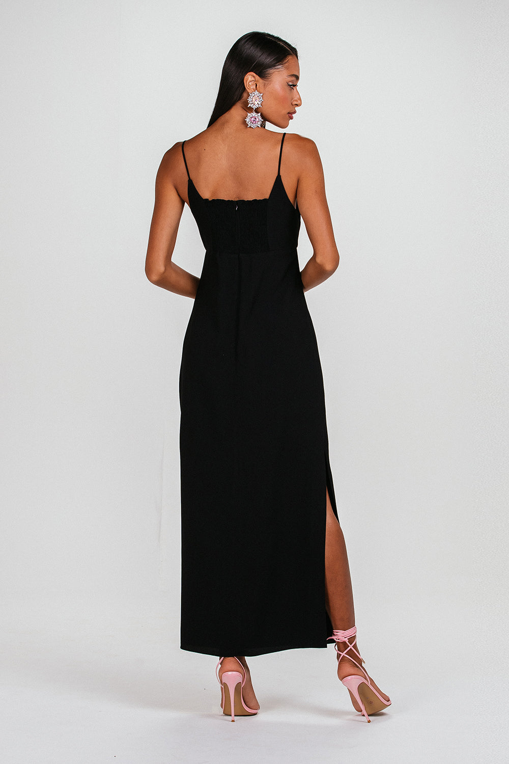 Vestido Janete - Preto