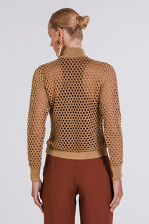 Blusa Pepita - Terracota