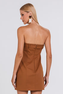 Vestido San - Chocolate