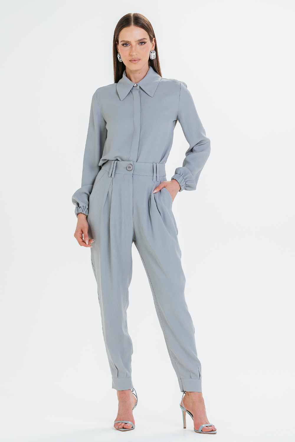 Camisa Louise - Sage