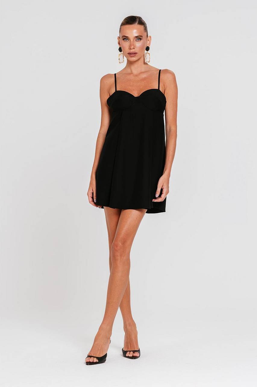 Vestido Amara - Preto