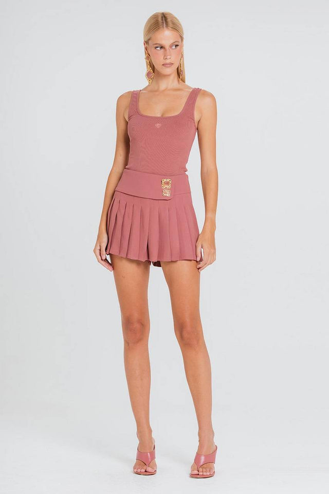 Short Saia Madelaine - Malva