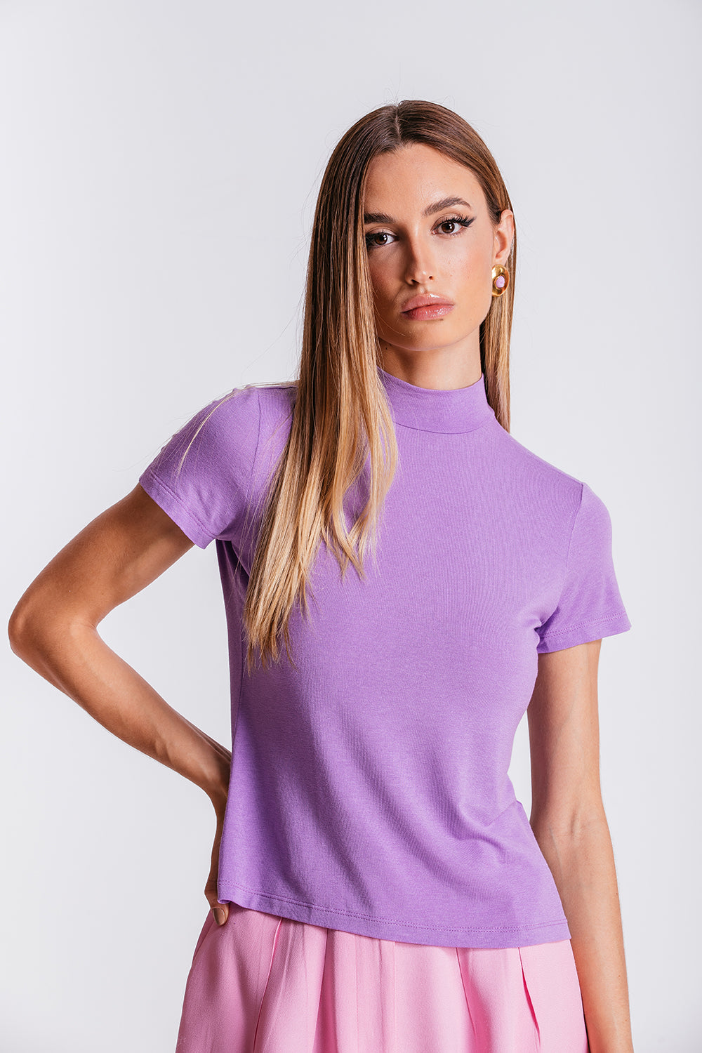 Blusa Vic - Lilac