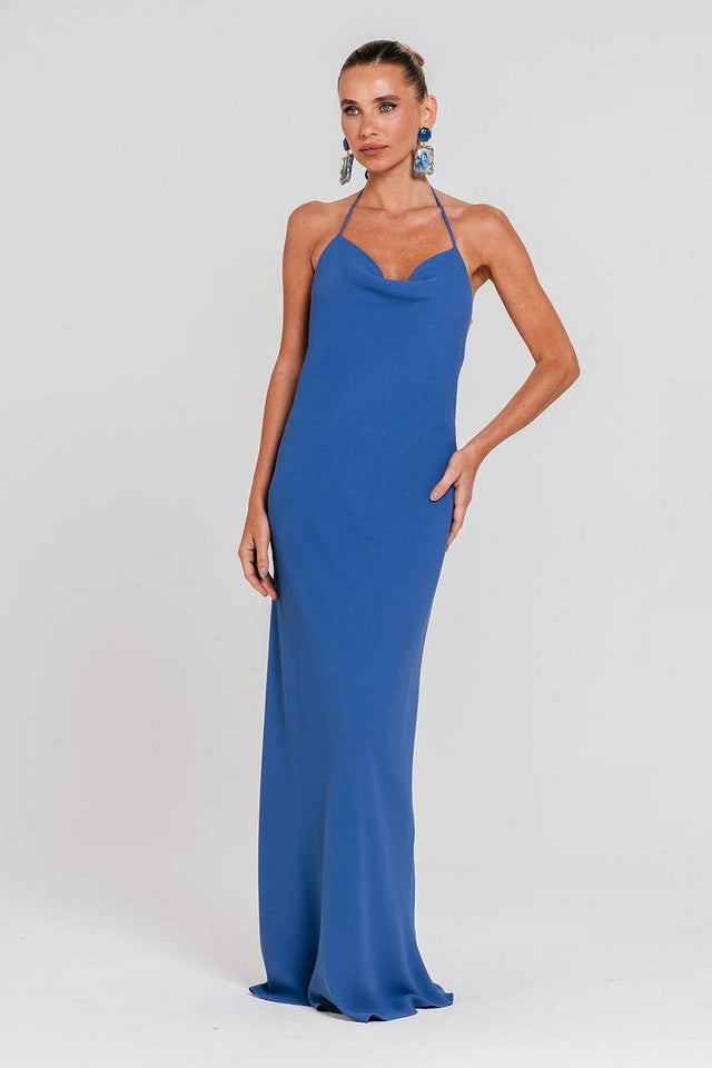 Vestido Glenda - Blues