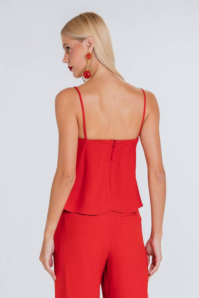 Top Estela - Rouge