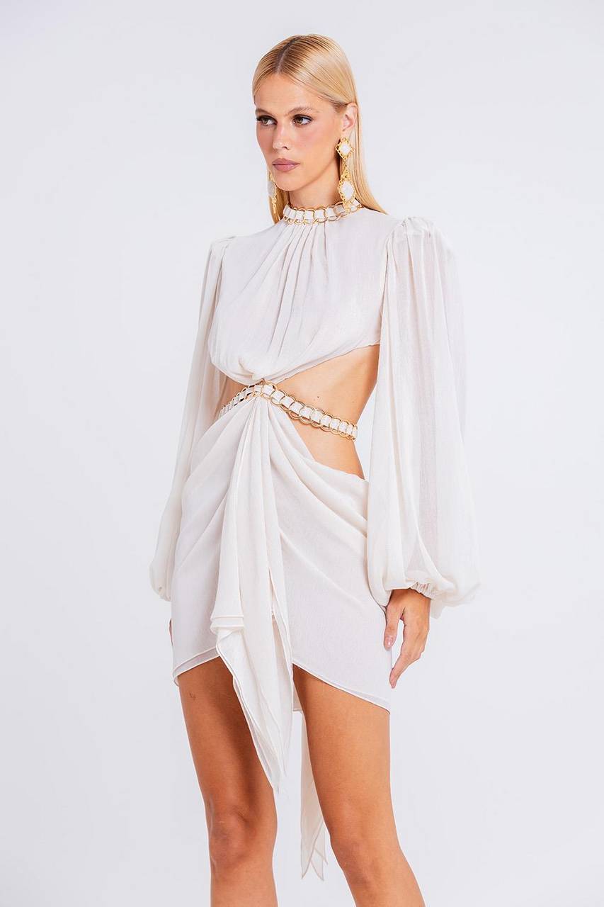 Vestido Venus - Areia