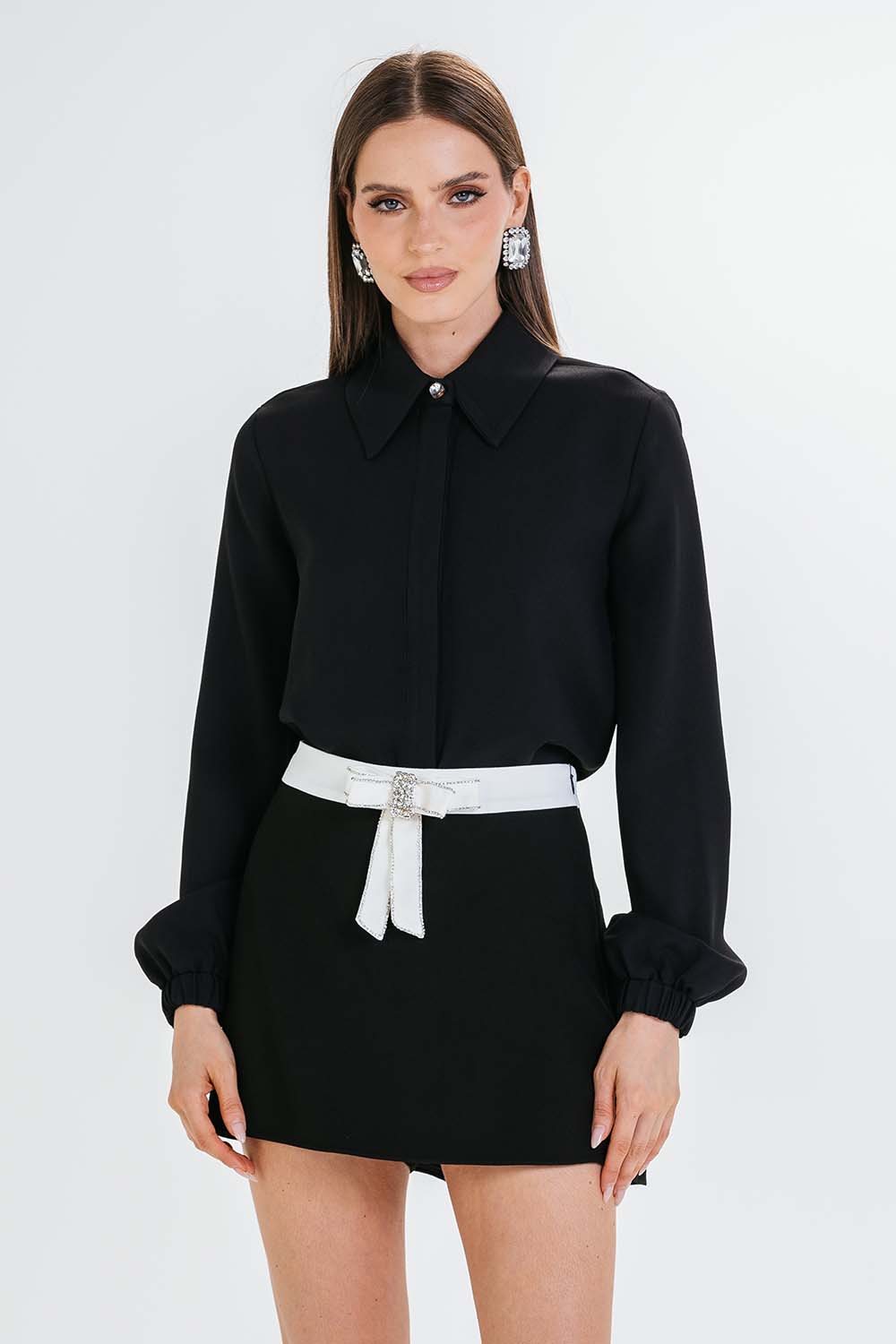Camisa Louise - Preto