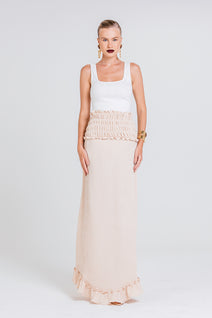 Vestido Deborah - Areia