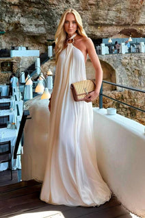 Vestido Solar - Areia