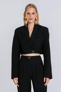 Blazer Barbara - Preto