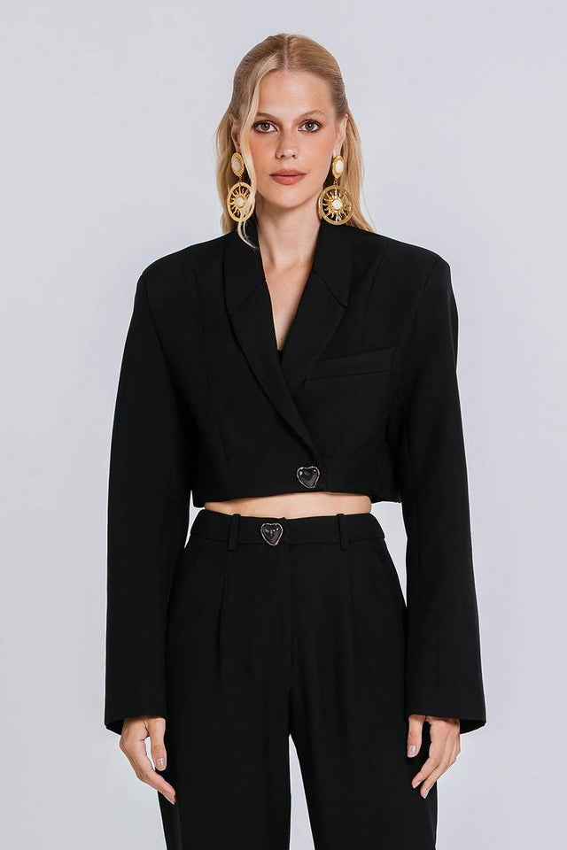 Blazer Barbara - Preto
