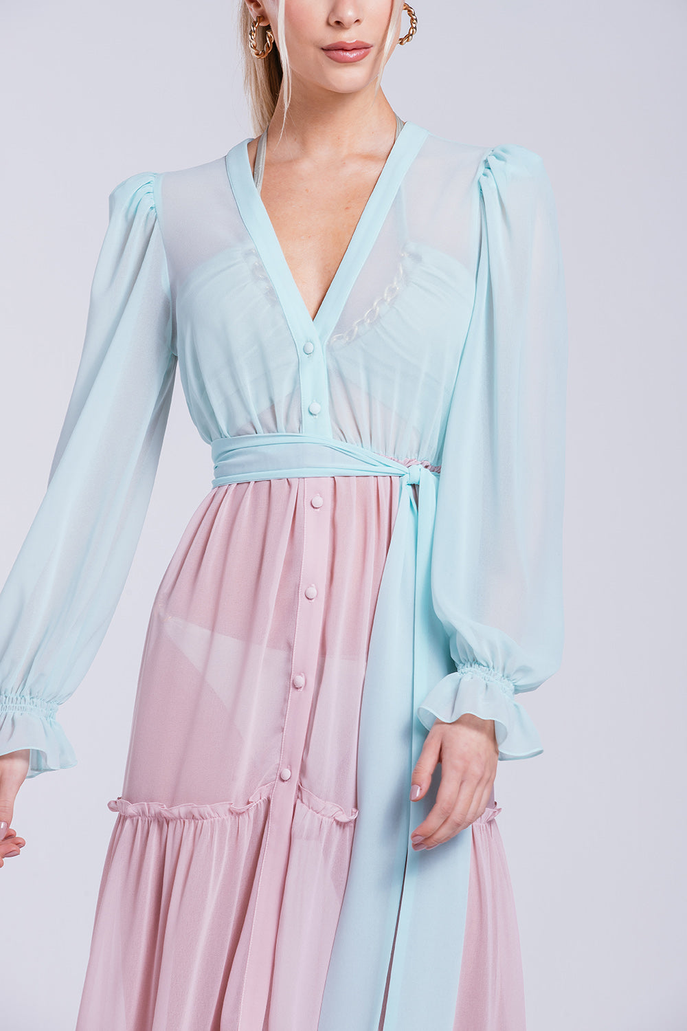 Vestido Nini - Bicolor
