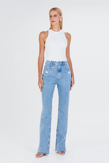 Calça Bela - Jeans Claro