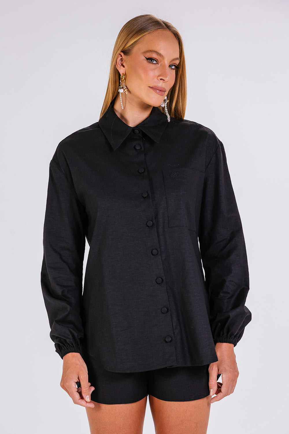 Camisa Clara - Preto