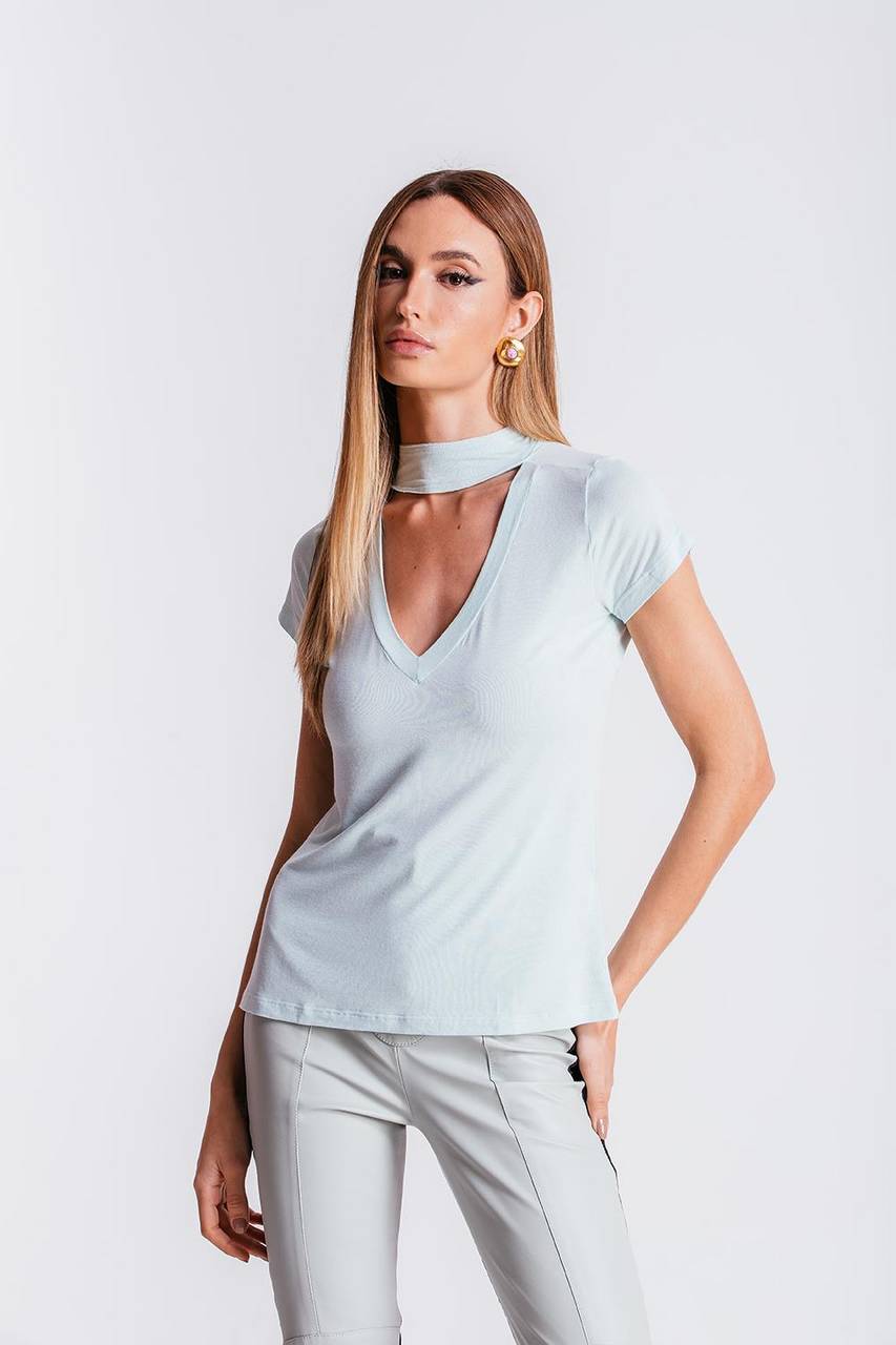 T-shirt Ana - Acqua